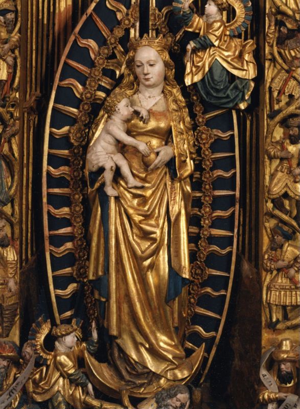 Retable II. Vie de la Vierge