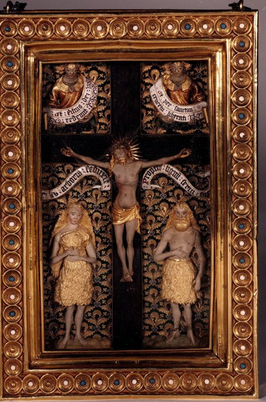 tableau-reliquaire de la Vraie Croix du Christ