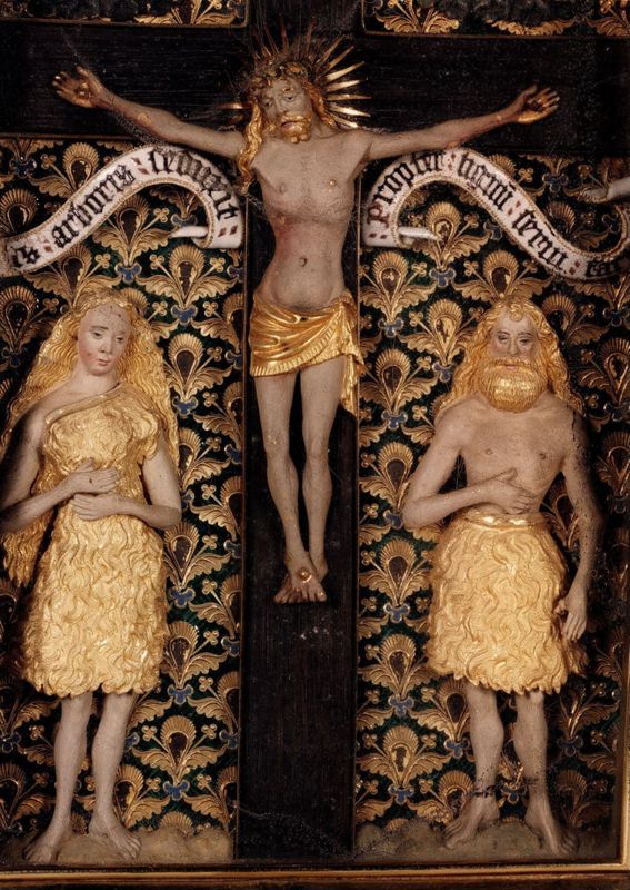 tableau-reliquaire de la Vraie Croix du Christ