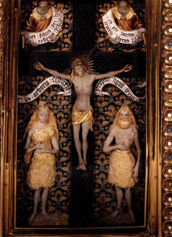 tableau-reliquaire de la Vraie Croix du Christ