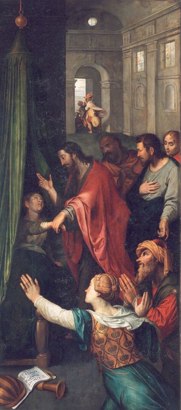 Opwekking van het dochtertje van Jairus; Jezus en de moeder van de zonen van Zebeus; Doodstrijd van Christus in de Hof van Olijven