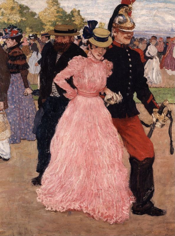 La promenade du dimanche à Saint-Cloud