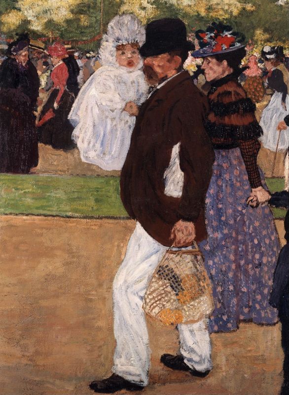 La promenade du dimanche à Saint-Cloud