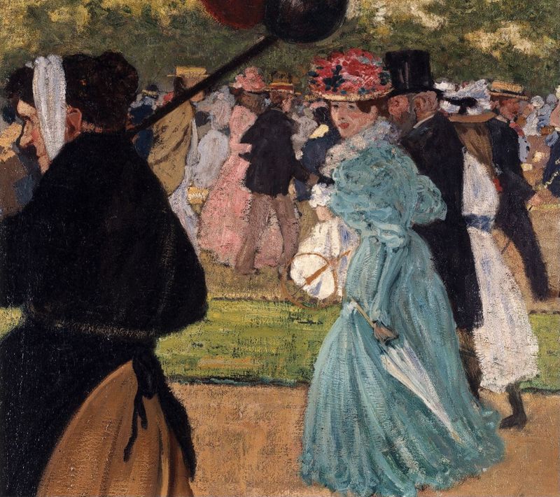La promenade du dimanche à Saint-Cloud