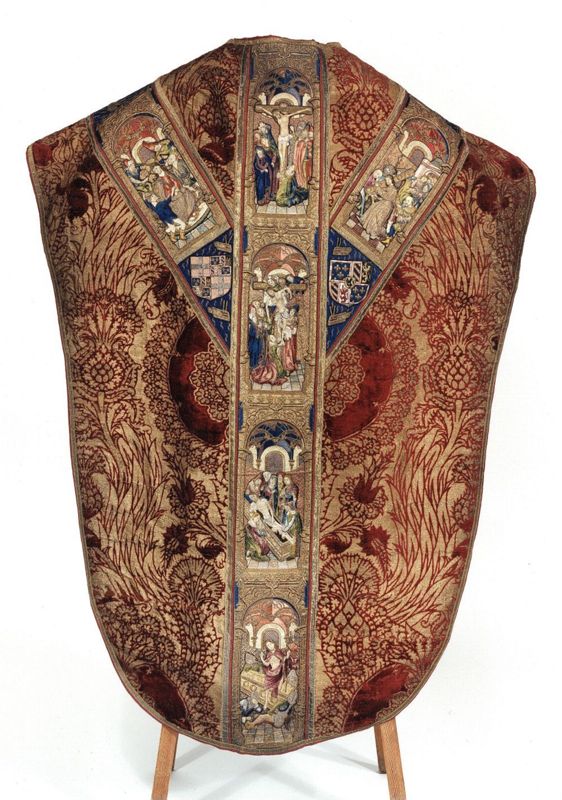 Chasuble de David de Bourgogne, évêque d'Utrecht
