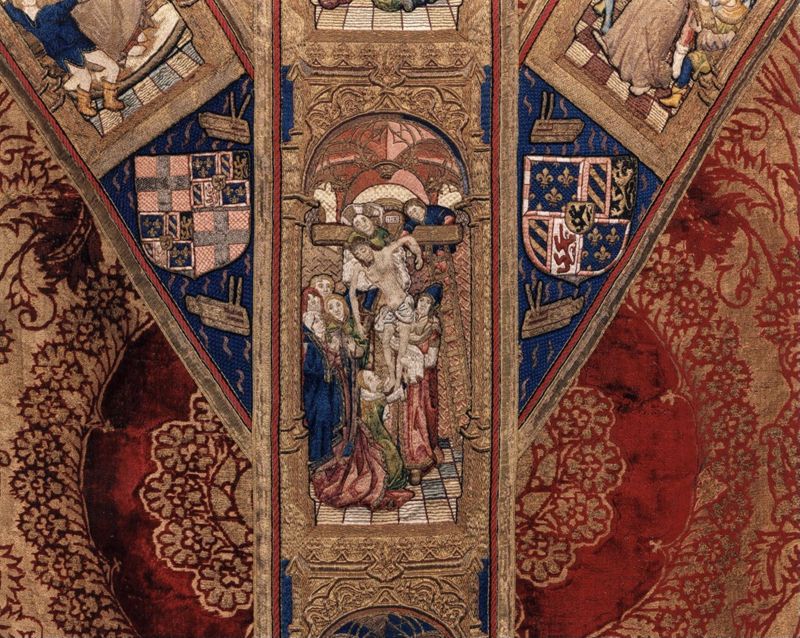 Chasuble de David de Bourgogne, évêque d'Utrecht