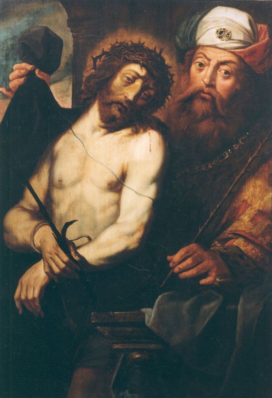 Pilatus toont Jezus