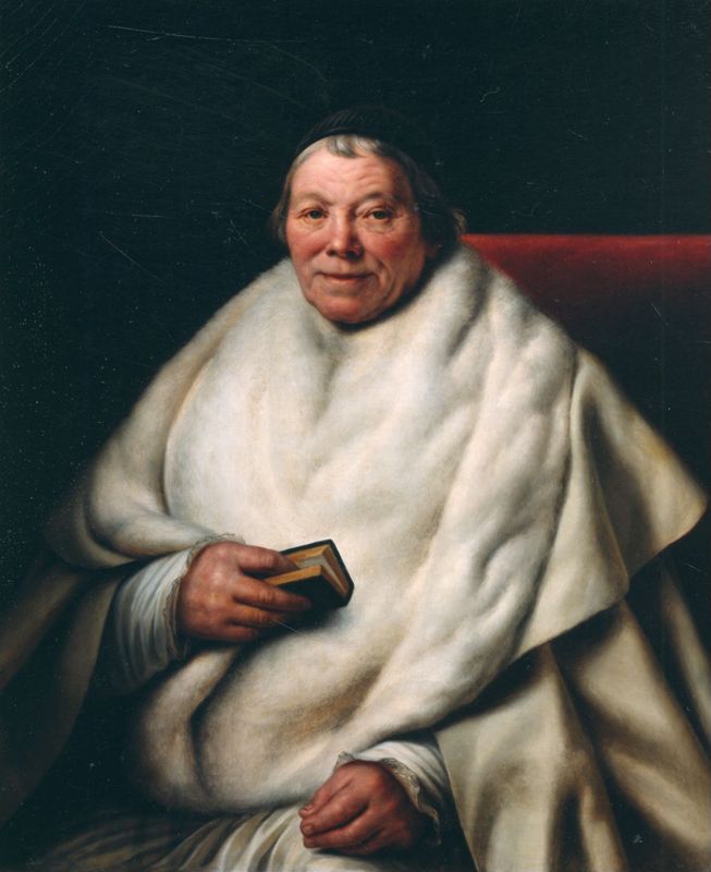Portret van Jan Baptist van Bergen, rector huius 1834-1851