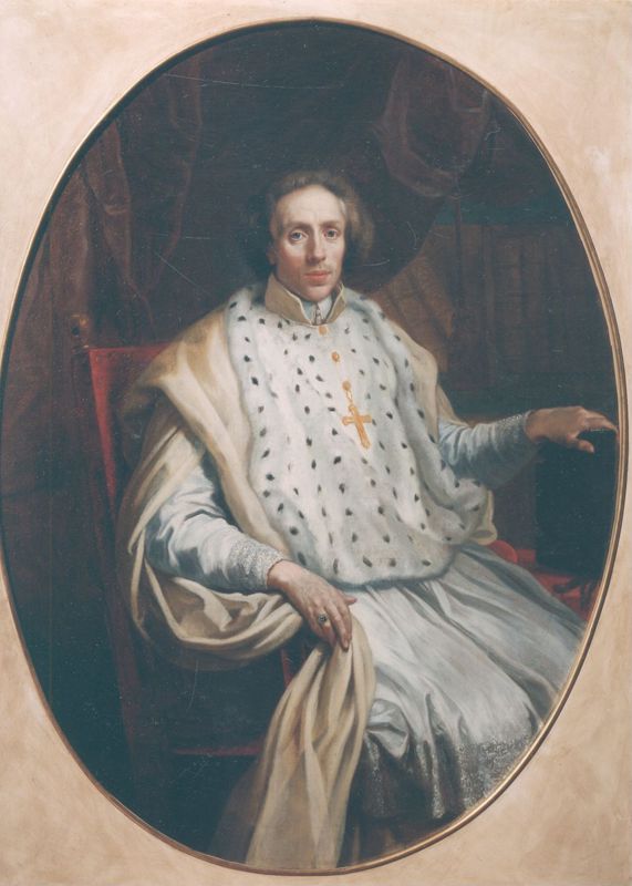 Portret van een abt