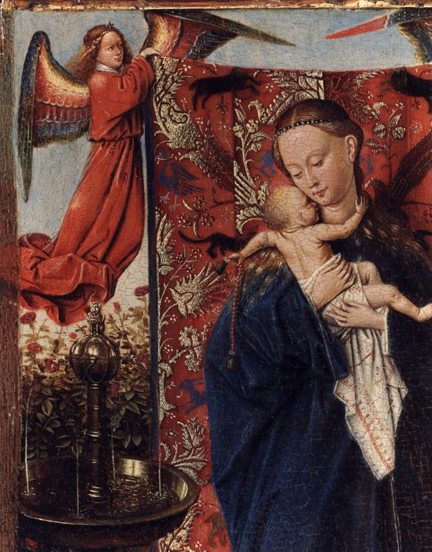 Madonna bij de fontein