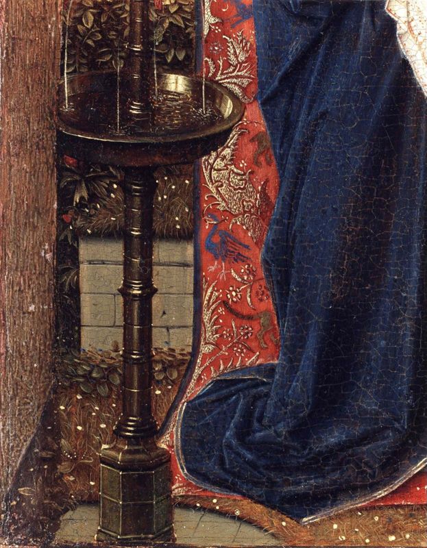 Madonna bij de fontein