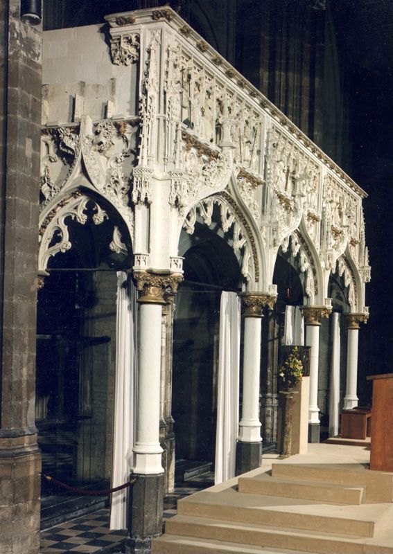 jubé de choeur / Kerk Sint-Pieter[Leuven]