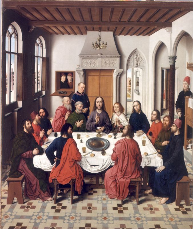Laatste Avondmaal (middenpaneel)