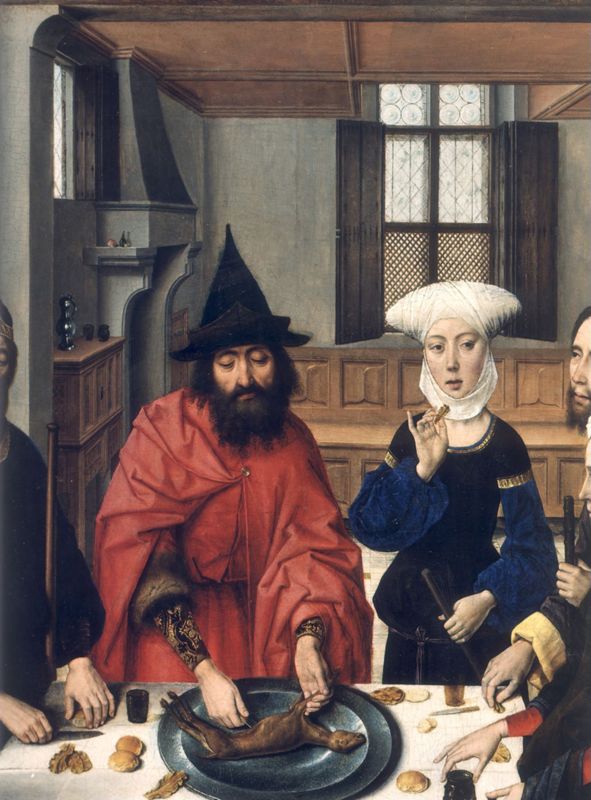 Laatste Avondmaal (paneel linksboven)