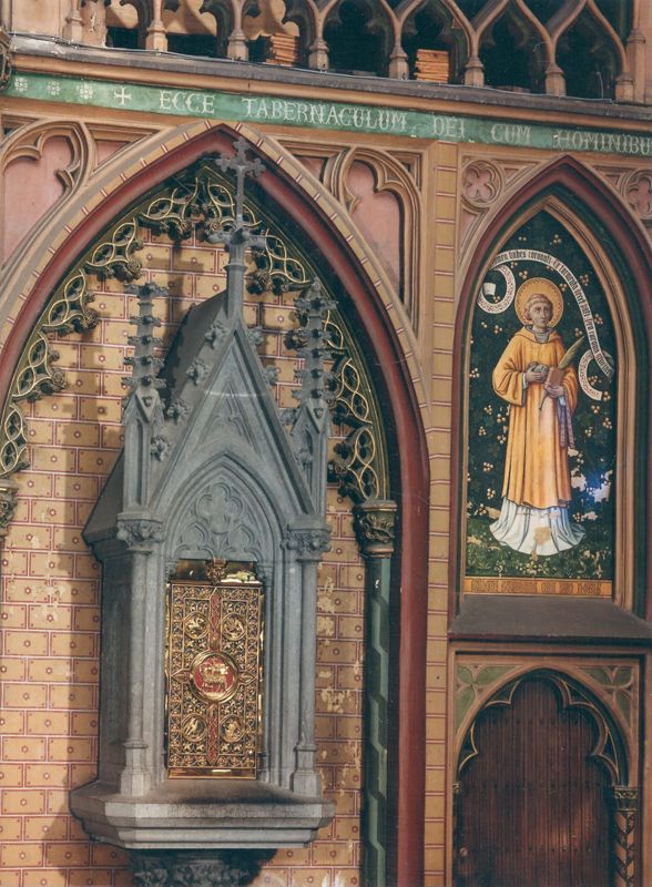 tabernacle mural / Eglise Saint-Jacques[Liège]