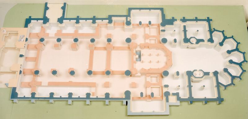 maquette de bâtiment / Eglise Saint-Jacques[Liège]