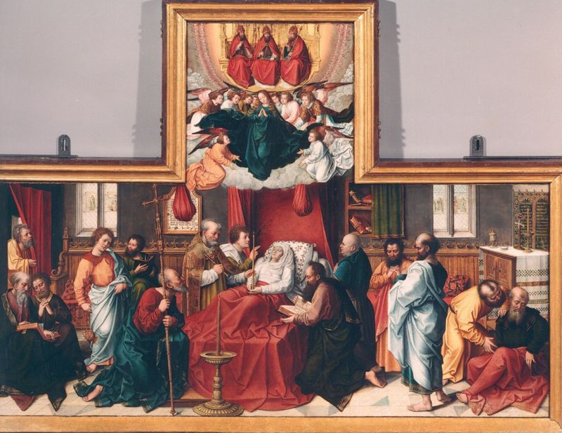 Polyptyque de la vie et de la mort de la Vierge