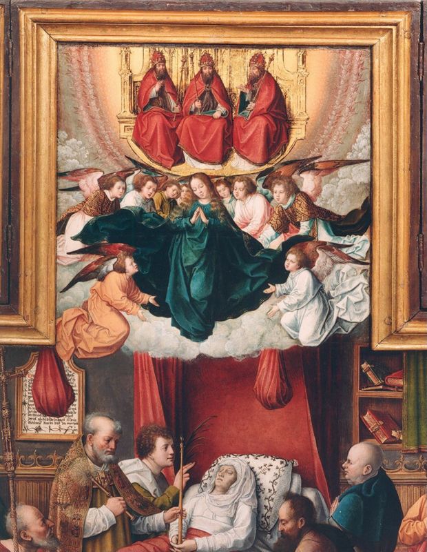 Polyptyque de la vie et de la mort de la Vierge