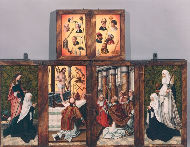 Polyptyque de la vie et de la mort de la Vierge