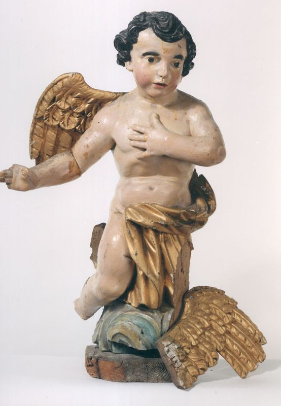 Ange adorateur (ange de gauche)