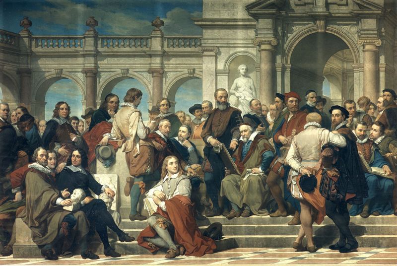 De schilders en de beeldhouwers