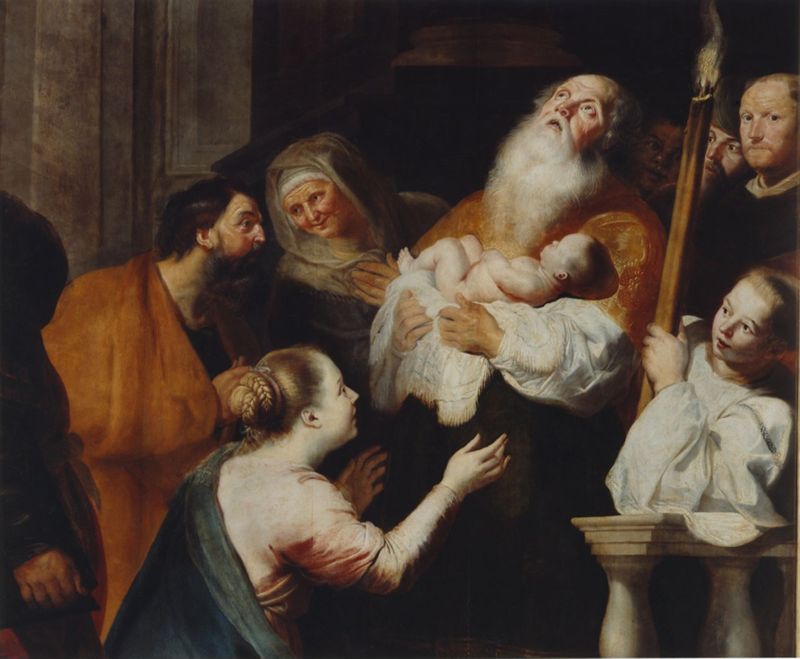 Mysteries van de Rozenkrans: Opdracht van Jezus in de tempel
