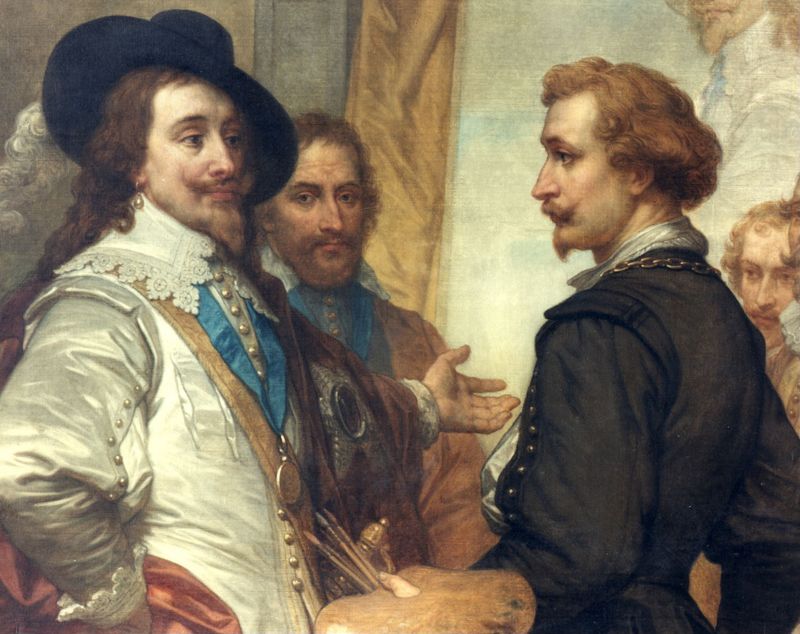 Antoon Van Dyck te Londen