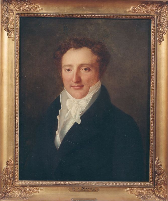 Jeune homme au noeud blanc