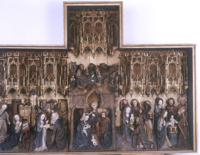 Retable de la vie de la Vierge