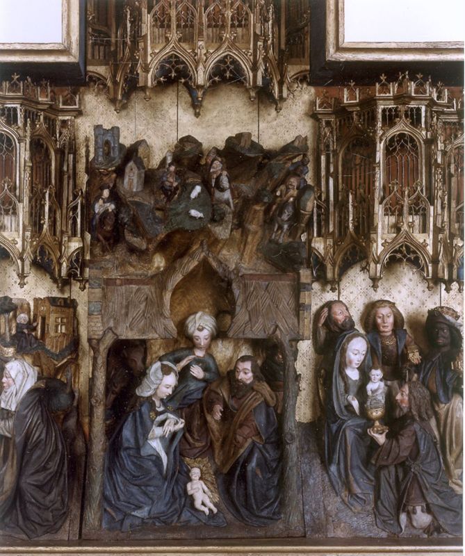 Retable de la vie de la Vierge