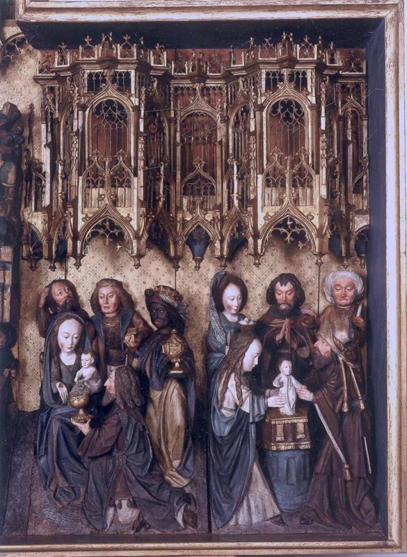Retable de la vie de la Vierge