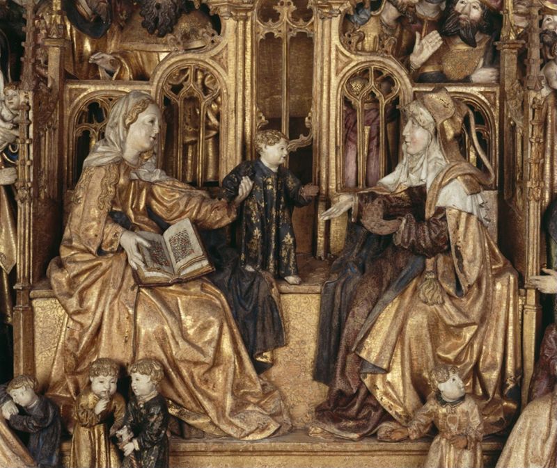 Retable de la Parenté de sainte Anne d'Auderghem