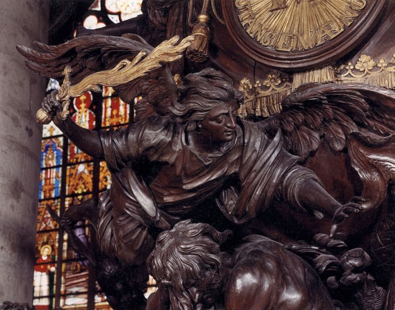 chaire de vérité / Cathédrale des Saints Michel et Gudule[Bruxelles]