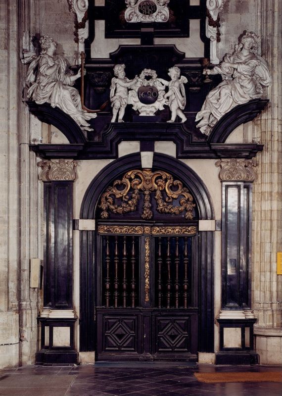 Poort van de kapel Sint-Marculfus