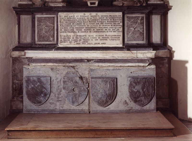 Mausolée de Maximilien II de Hennin-Liétard et d'Alexandrine-Françoise de Gavre