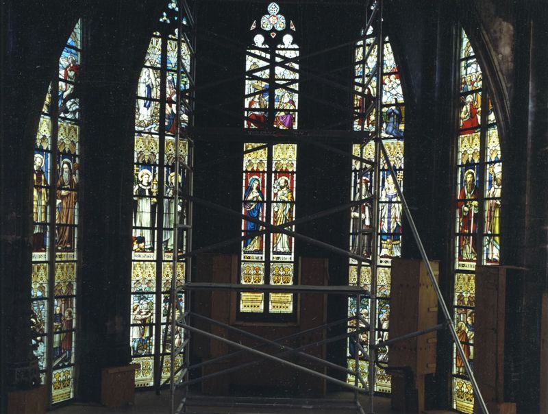 vitrail / Église Saints-Pierre-et-Guidon[Anderlecht]