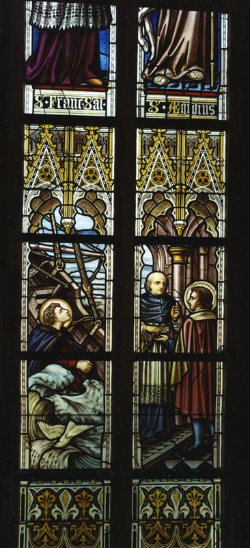 vitrail / Église Saints-Pierre-et-Guidon[Anderlecht]