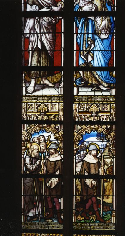vitrail / Église Saints-Pierre-et-Guidon[Anderlecht]