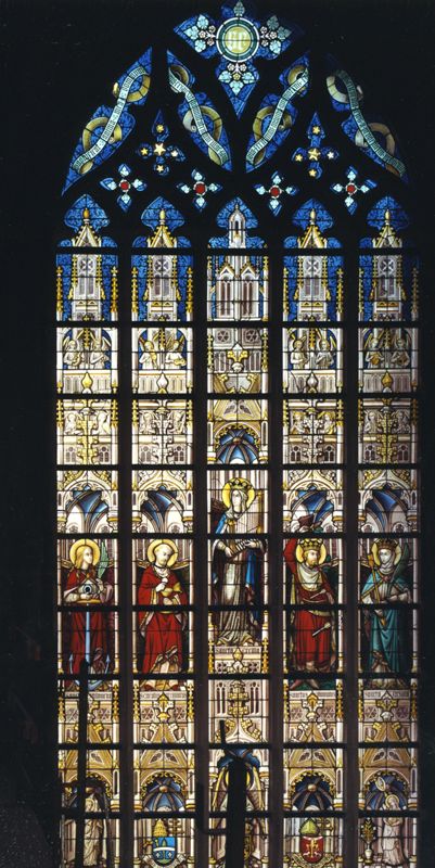 vitrail / Église Saints-Pierre-et-Guidon[Anderlecht]