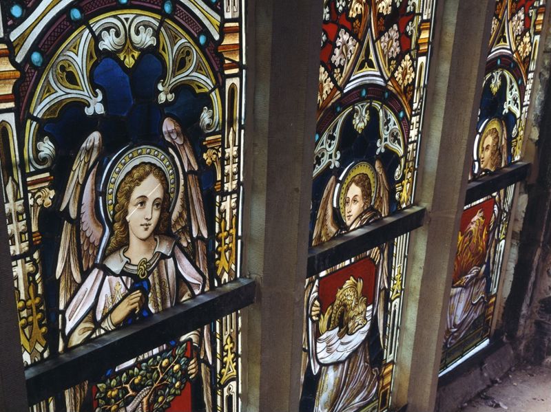 vitrail / Église Saints-Pierre-et-Guidon[Anderlecht]
