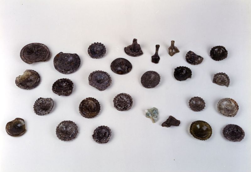Ensemble de fonds de verres communs