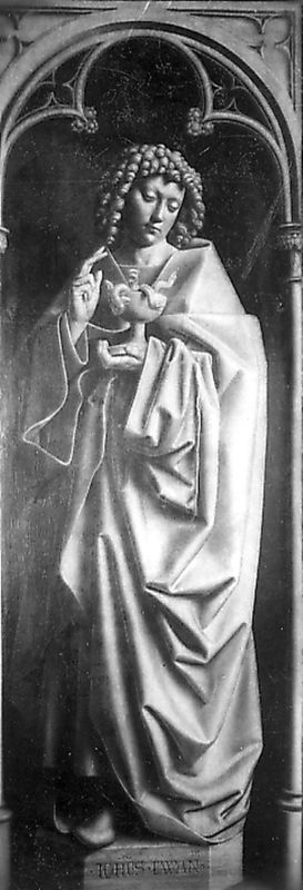 Lam Gods: Johannes de Evangelist