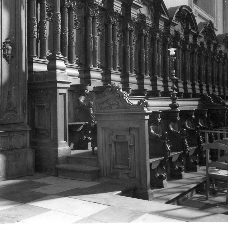 stalles / Kerk O.L.Vrouw Hemelvaart[Ninove]