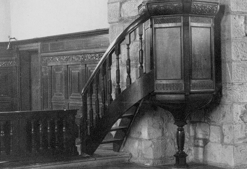 chaire de vérité / Chapelle Notre-Dame[Heigne]