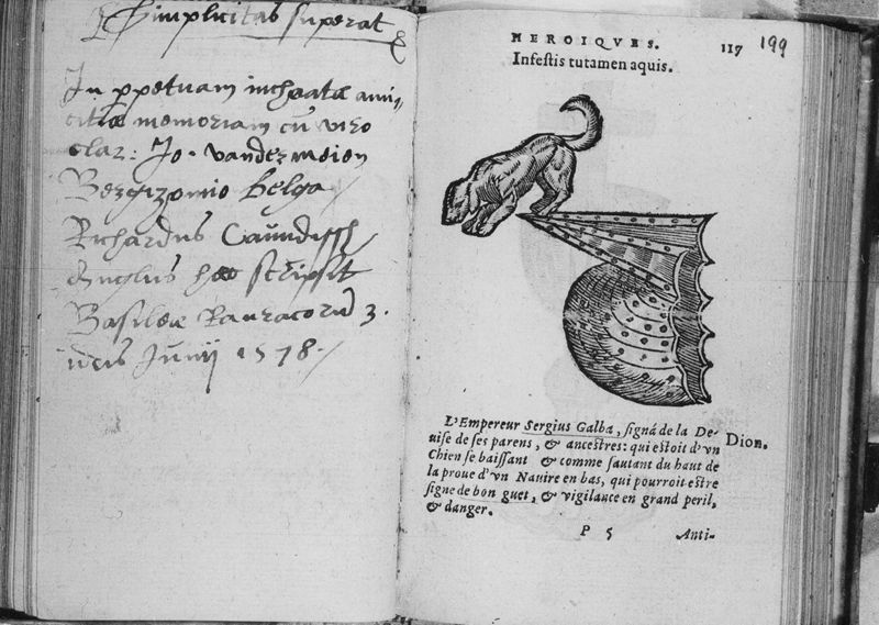 Album Amicorum van Jan van der Meyen
