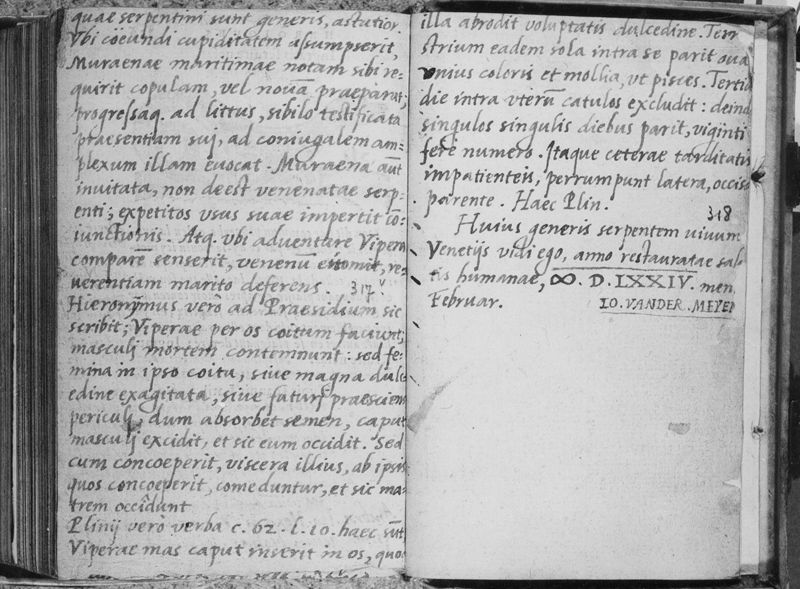 Album Amicorum van Jan van der Meyen