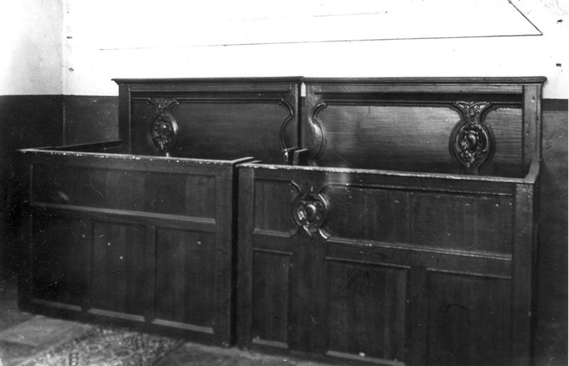 banc de marguillier / Kerk Sint-Martinus[Sint-Martens-Latem]