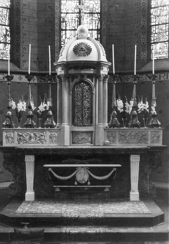 autel majeur / Kerk Sint-Amandus[Eke]