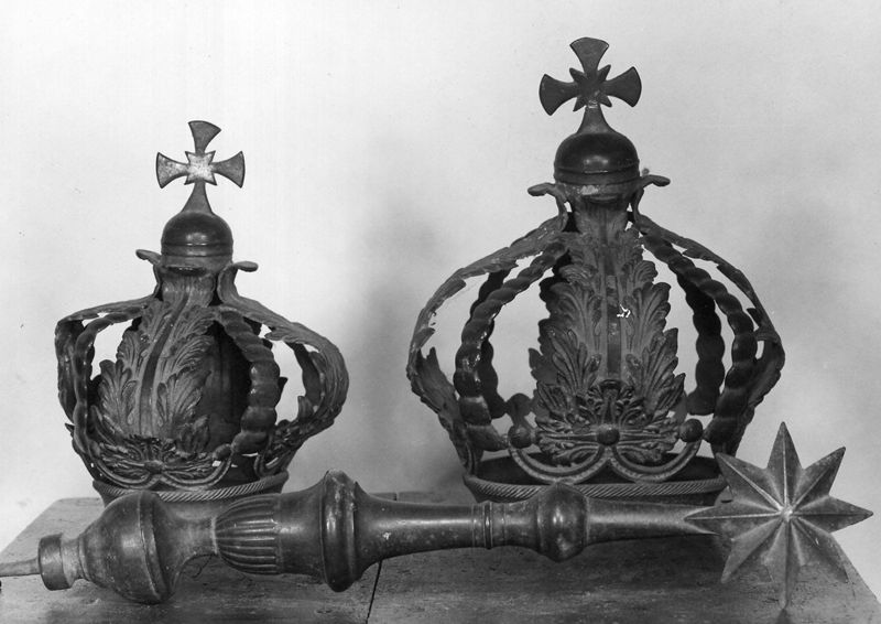 Couronne de la Vierge et de l'Enfant Jésus