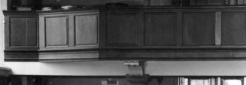 jubé[tribune d'orgues] / Eglise Saint-Jean-Baptiste[Membach]